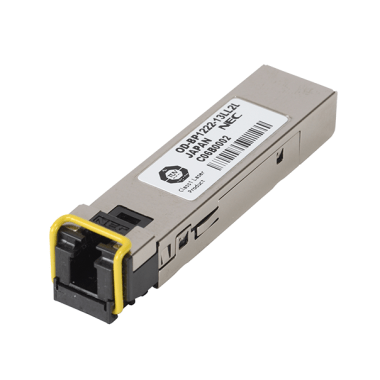 1000BASE-BX40-U用SFP 単芯双方向シングルモード光ファイバ(アップストリーム)(SMF:0.5m～40km)