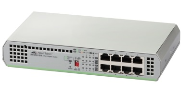AT-GS910/8 レイヤー2スイッチ