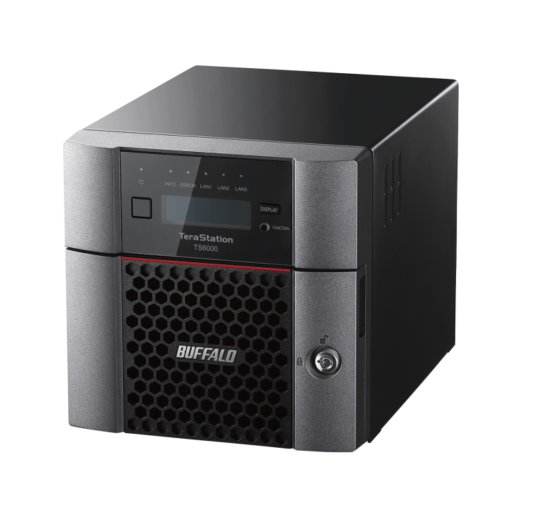 TeraStation TS6200DNシリーズ 2ベイ デスクトップNAS 8TB