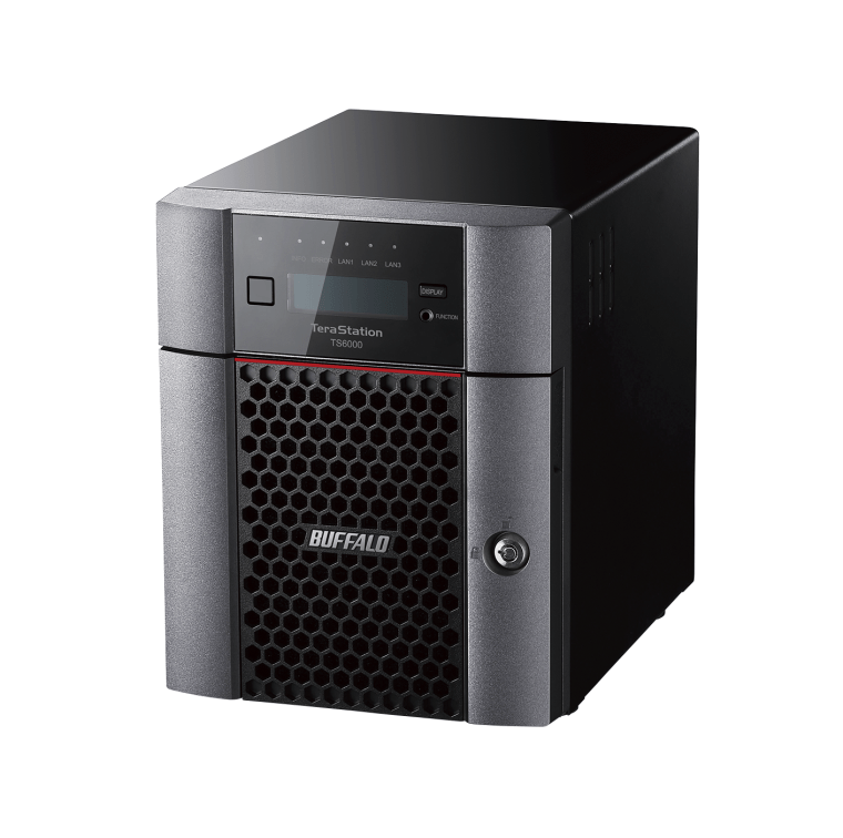 TeraStation TS6400DNシリーズ 4ベイ デスクトップNAS 16TB