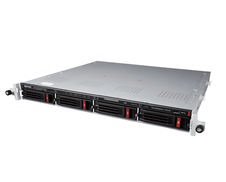 TeraStation TS6400RNシリーズ 4ベイ ラックマウントNAS 16TB