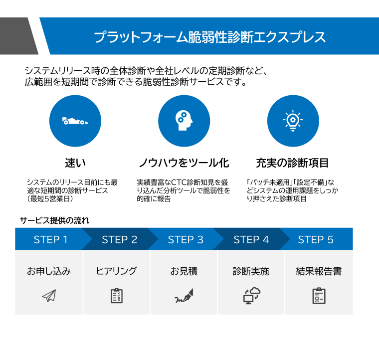 プラットフォーム脆弱性診断エクスプレス(10IPパックプラン)