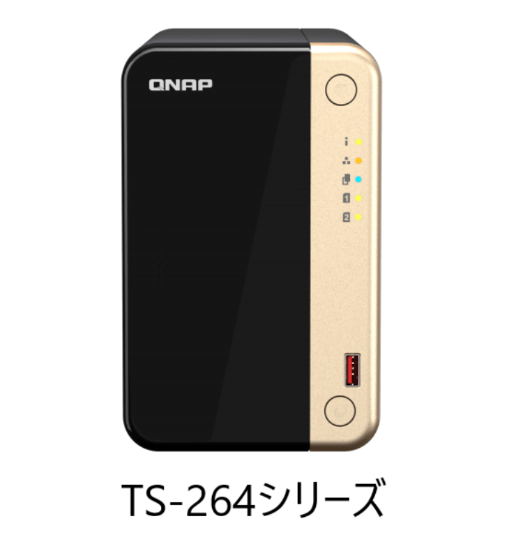 TS-264 ミドル 20TB (10TB x 2)